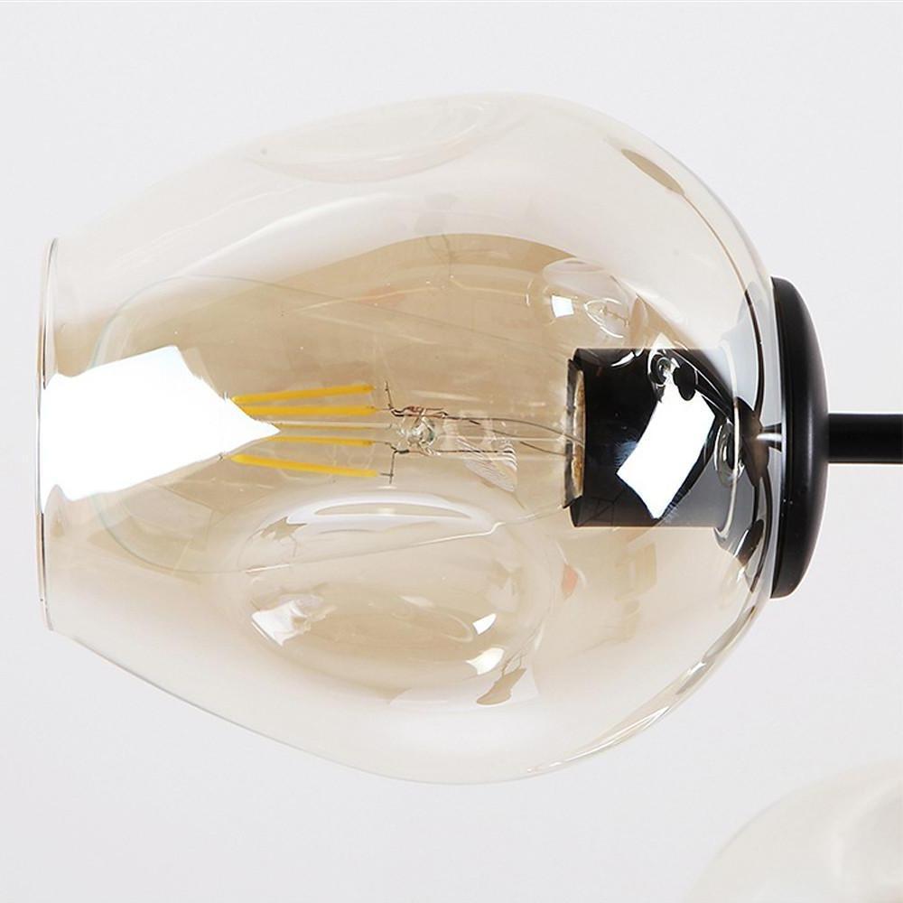30'' LED Incandescent 12 Bulbs 8-Light 6-Light Globe Design Sputnik Design Chandelier Nordic Style LED Aluminum Glass Minimalist Geometrical Globe Artistic Style Chandeliers-dazuma