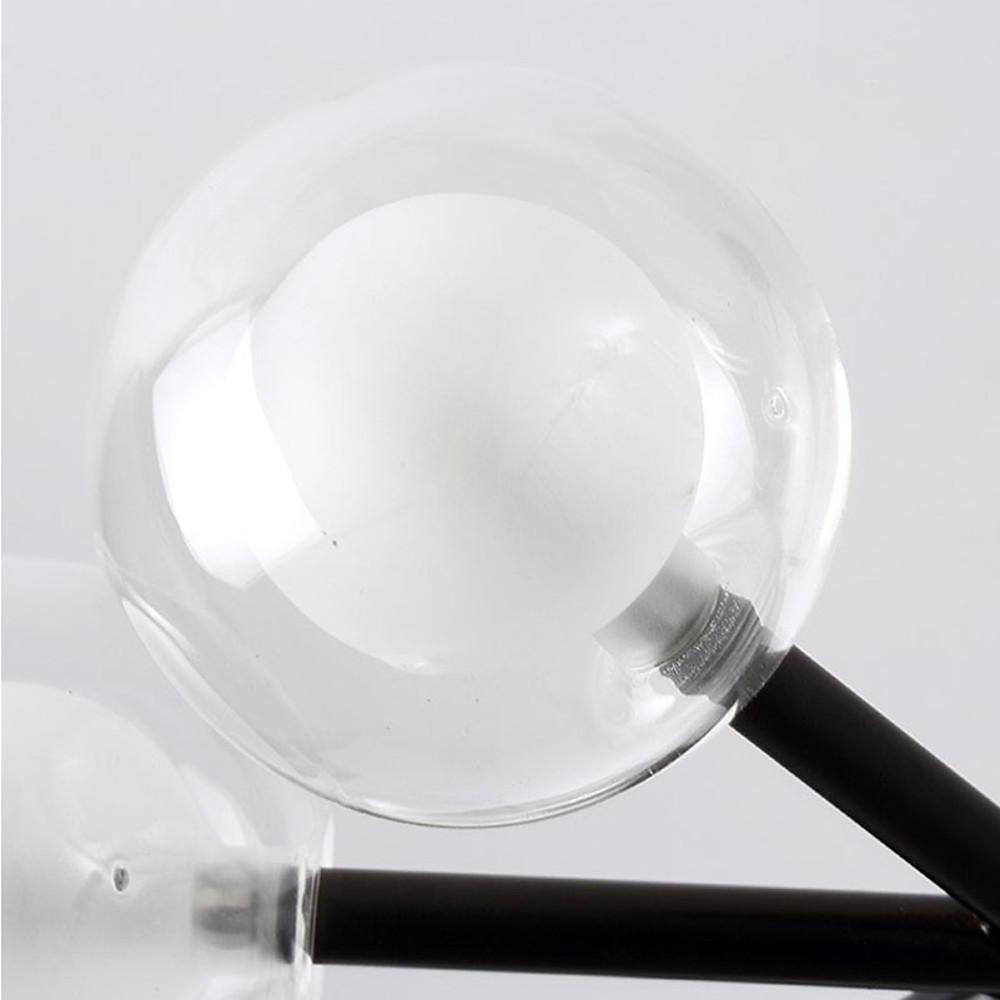 37'' LED 30-Light Lantern Desgin Chandelier Modern Metal Glass Chandeliers