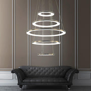 Adjustable Contemporary Chandelier Light Mid - century Chandeliers with 5 Tiered LED Lights