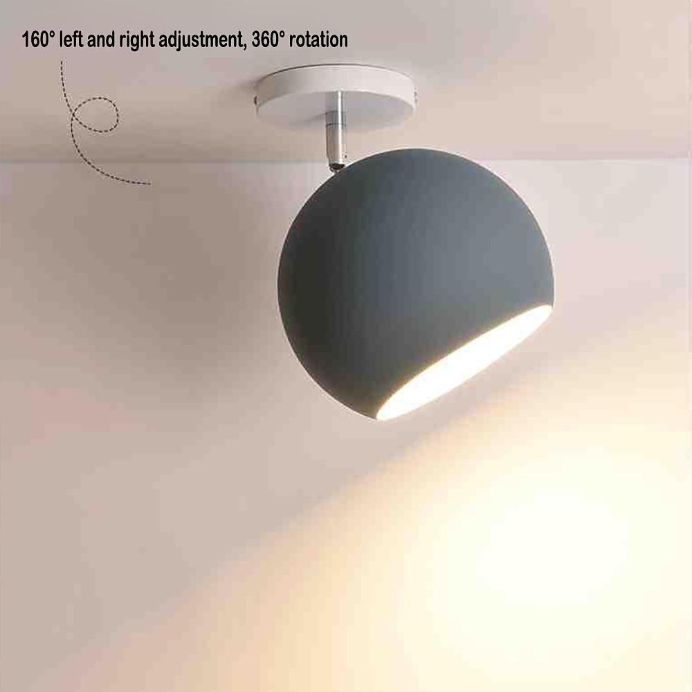 6'' Incandescent 1-Light Lovely Mini Style New Design Flush Mount Lights Artistic Contemporary Metal Mini Globe Ceiling Lights