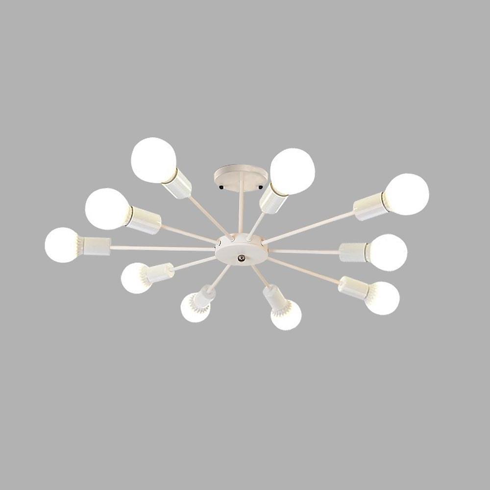 37'' LED 10-Light Chandelier Artistic Contemporary Metal Sputnik Sputnik Design