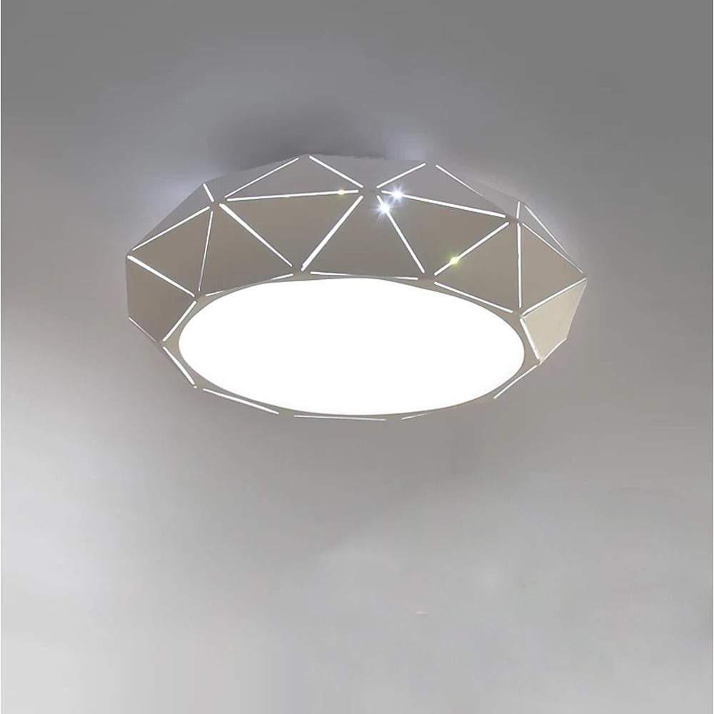 9'' LED 1-Light Bulb Included Flush Mount Lights LED Chic & Modern Metal Acrylic Flush Mounts Semi Flush Mounts
