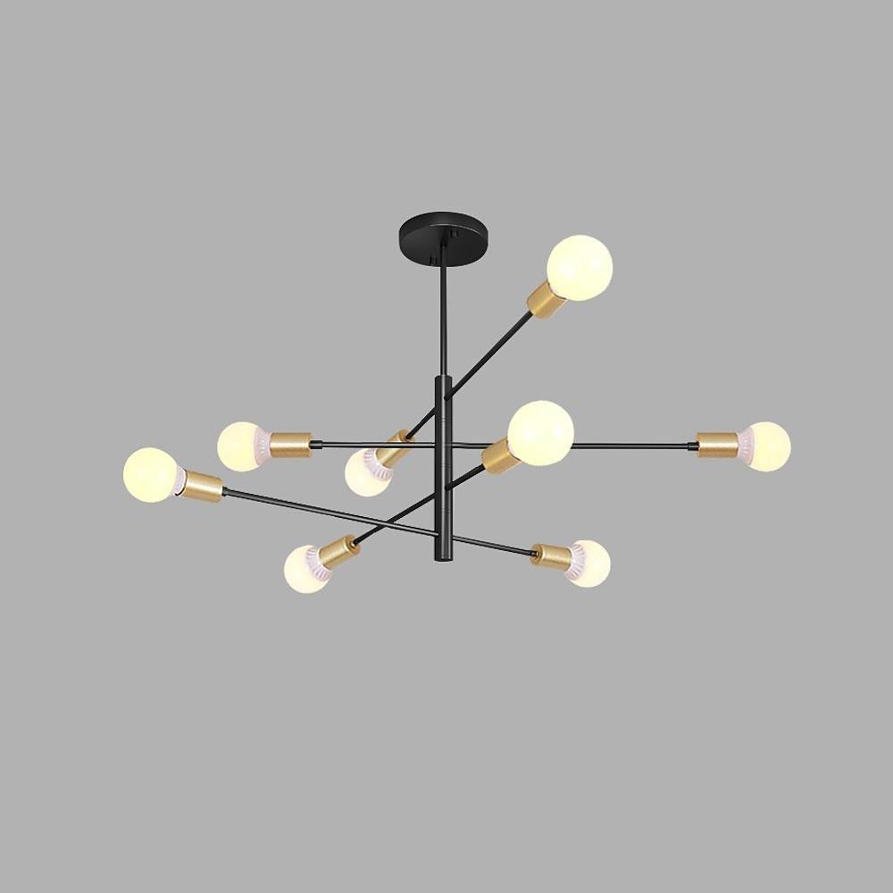 37'' LED 8-Light New Design Chandelier Artistic Contemporary Metal Sputnik Sputnik Design