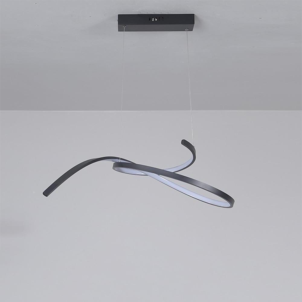 30'' LED 1-Light LED Adjustable New Design Chandelier Modern LED Metal PVC Sputnik Circle Design-dazuma