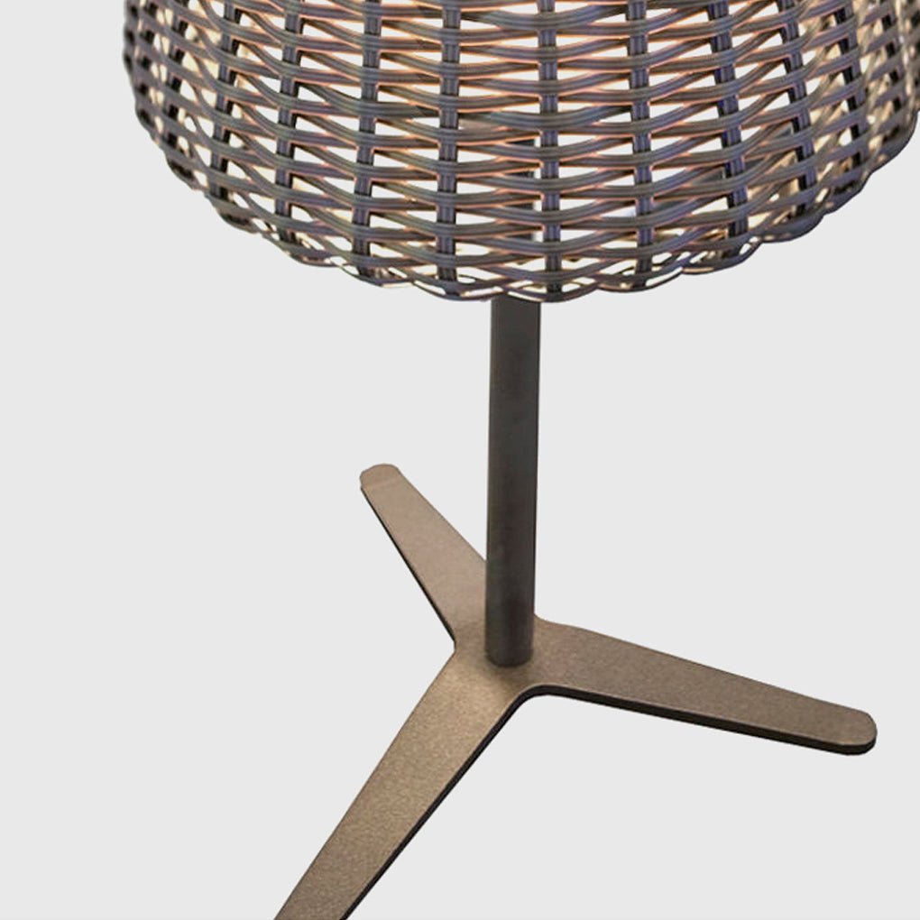 Rattan Craft Waterproof LED Outdoor Landscape Decorative Lighting Chandelier Table Lamp - Dazuma