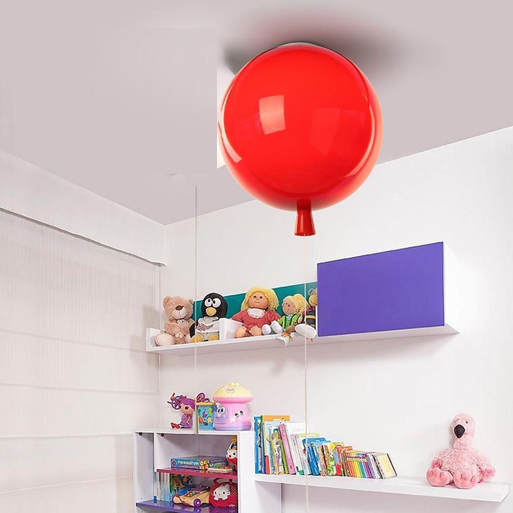 Acrylic Airballoon Shaped LED Novelty Style Flush Mount Lighting Ceiling Light