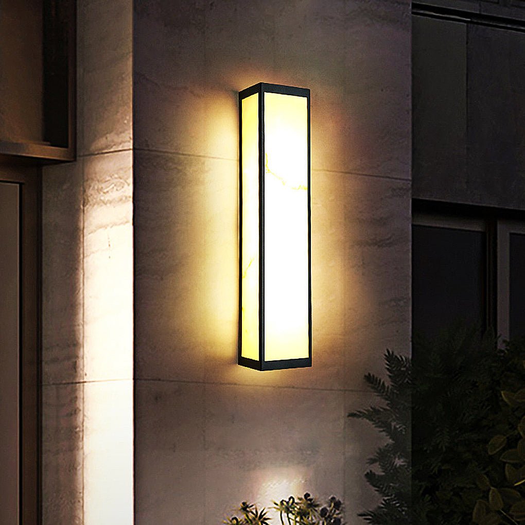 Australian Lighting Co Modern LED Wall Sconce – Outdoor Down Light, Stainless Steel & Glass, IP44