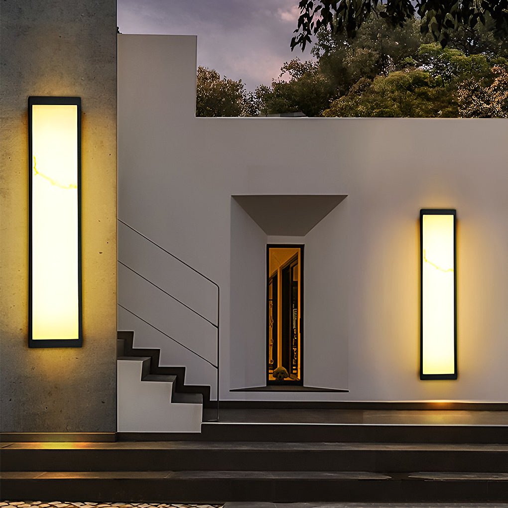 Rectangle Outdoor Wall Lights LED Wall Lamp Wall Sconce Lighting Wall Mounted Lights