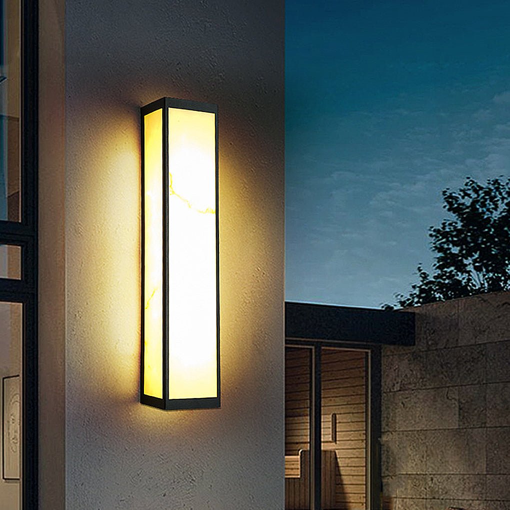 Rectangle Outdoor Wall Lights LED Wall Lamp Wall Sconce Lighting Wall Mounted Lights - Dazuma