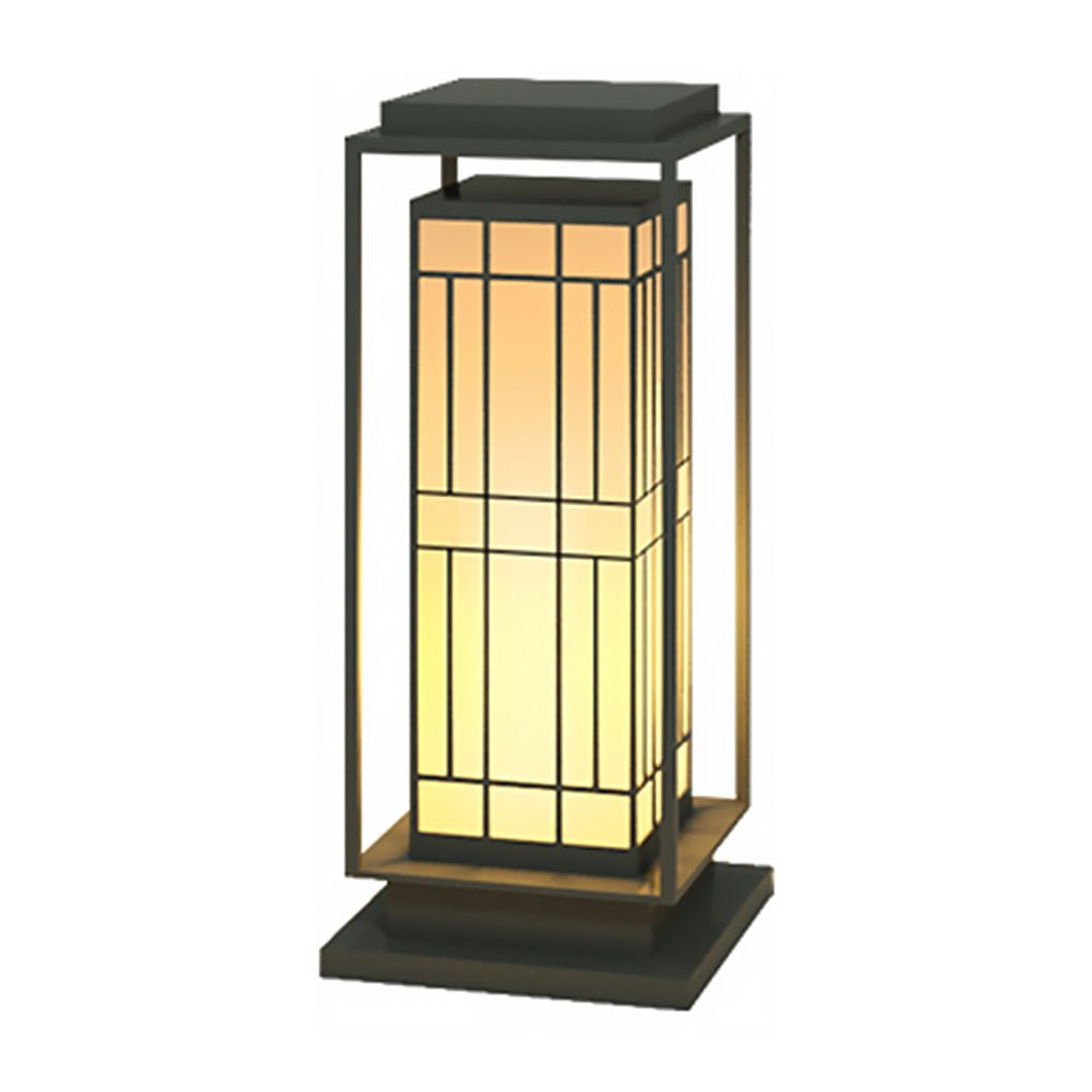 Asian Inspired Solar Path Lights Elegant Retro LED Decor for Outdoor Spaces