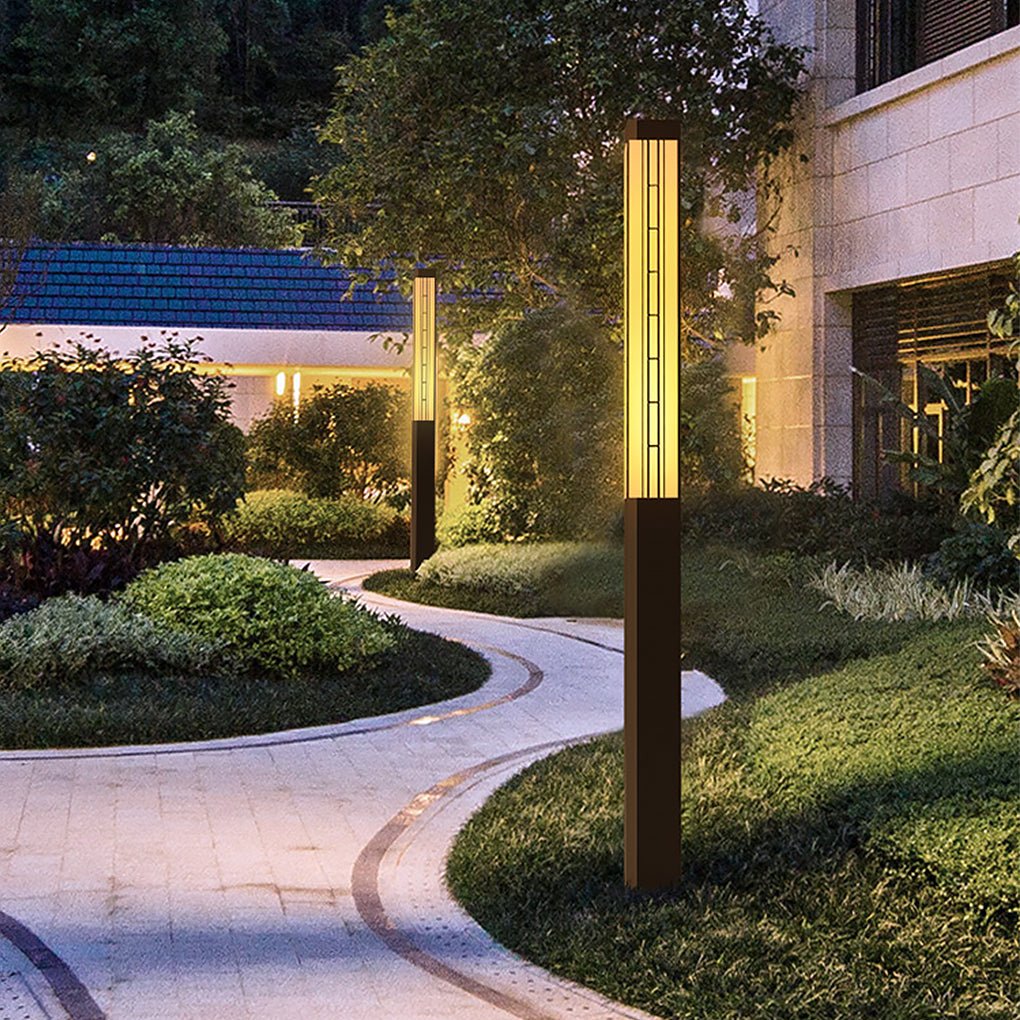 Retro Classic Waterproof Post Light for Outdoor Villa Courtyard Park Landscape - Dazuma