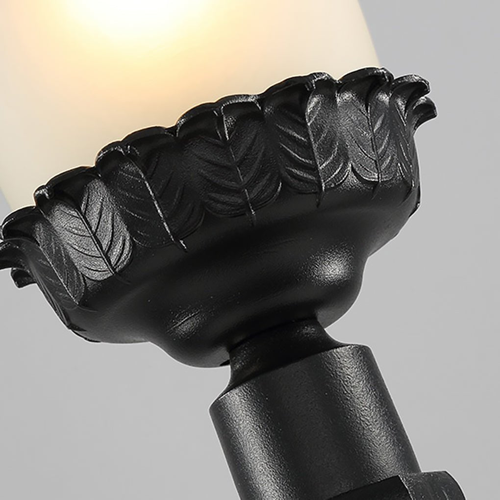 Vintage High Pole Garden Light Elegant Retro Outdoor Post Lighting