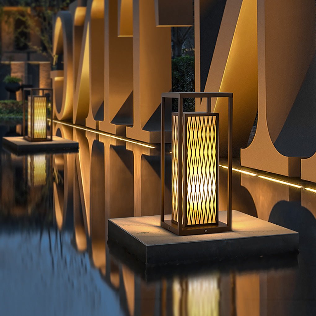 Retro Outdoor Waterproof Chinese Style Courtyard Landscape Decorative Lighting - Dazuma