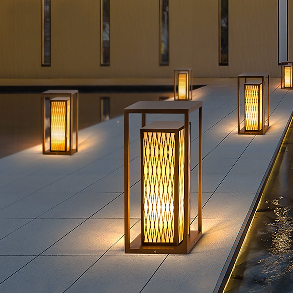 Retro Outdoor Waterproof Chinese Style Courtyard Landscape Decorative Lighting - Dazuma