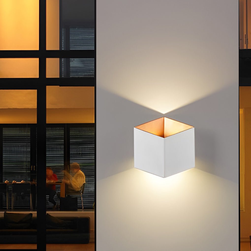 Rhombus Waterproof Energy-saving LED Wall Lamp for Outdoor Indoor Balcony Stairs - Dazuma