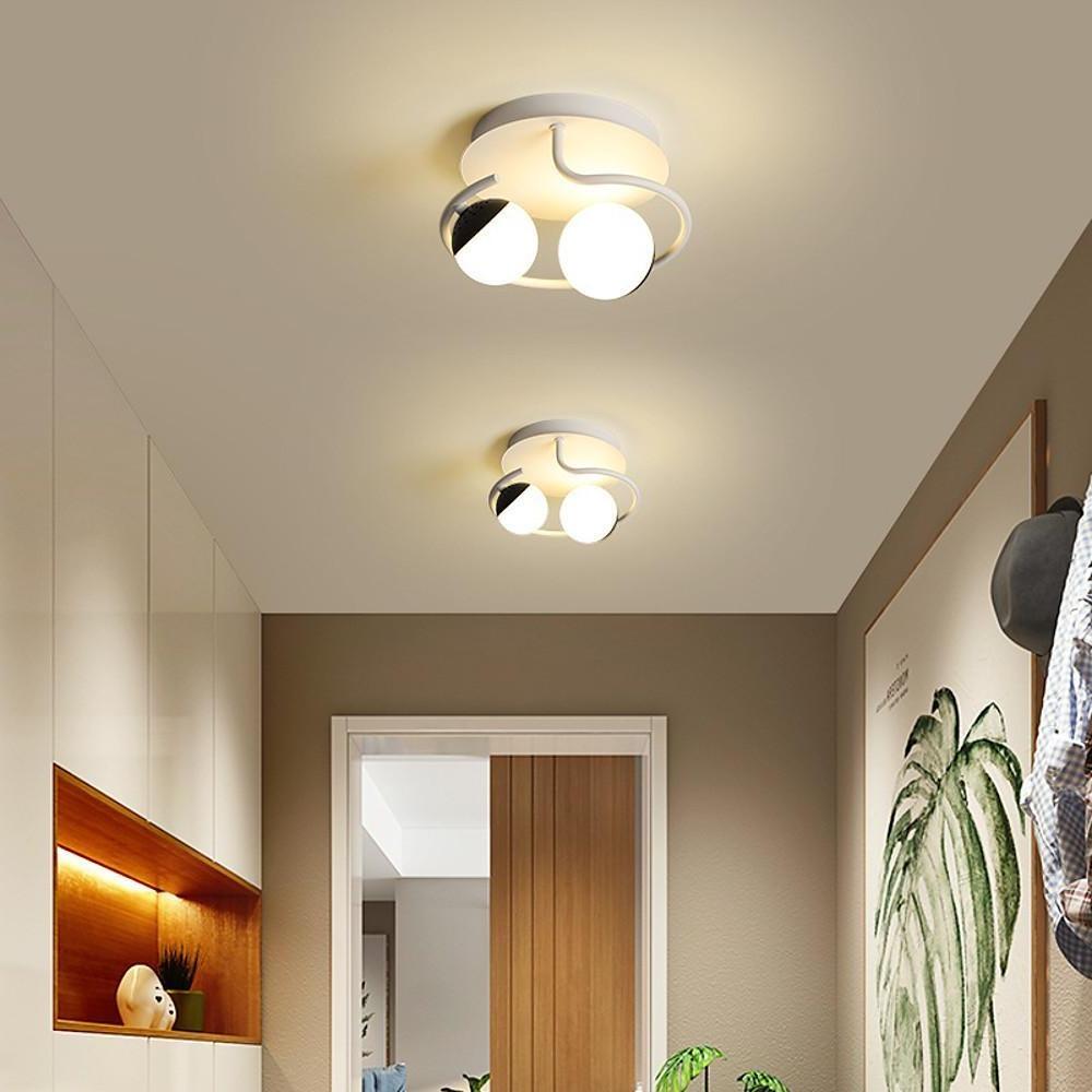 2 - Light Globes Design LED Nordic Flush Mount Ceiling Light Ceiling Lamp