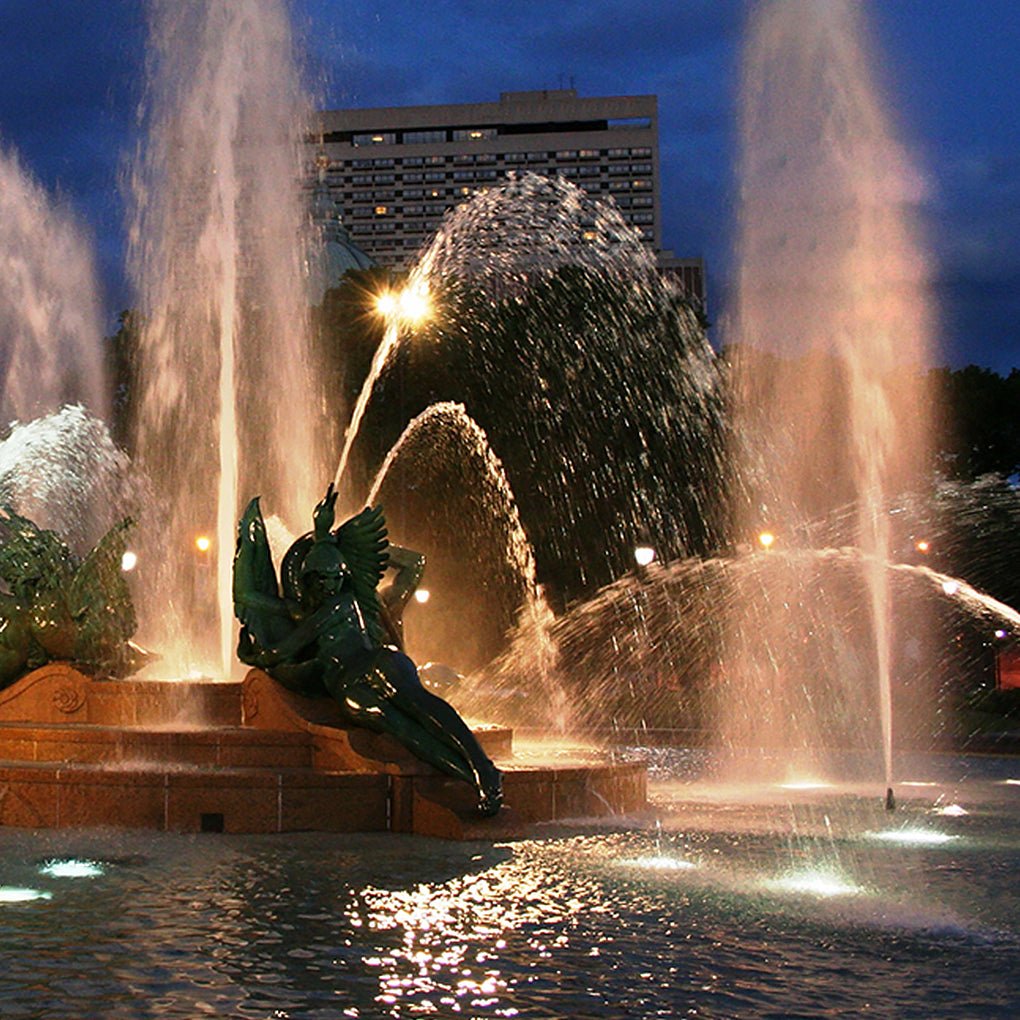 Vibrant LED Ring Pool Lights Waterproof and Colorful Fountain Illumination