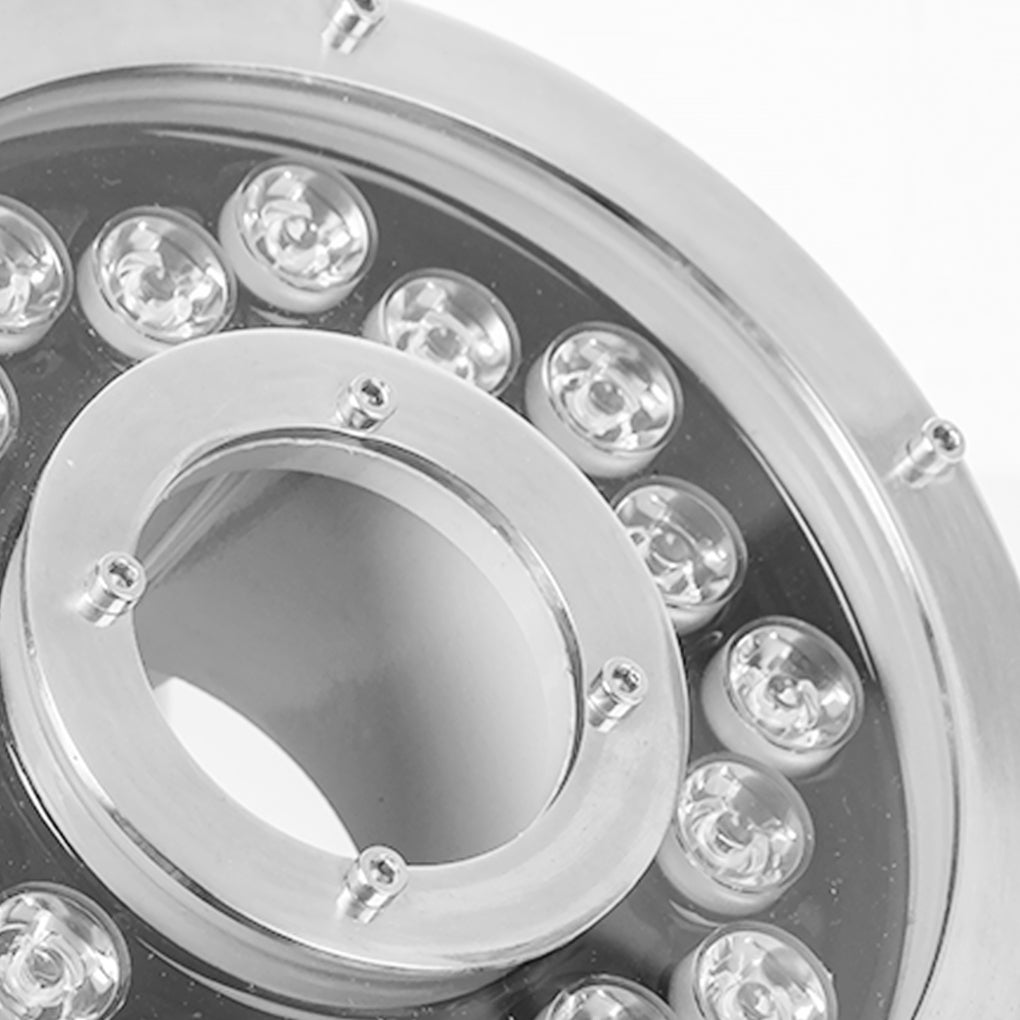 Vibrant LED Ring Pool Lights Waterproof and Colorful Fountain Illumination