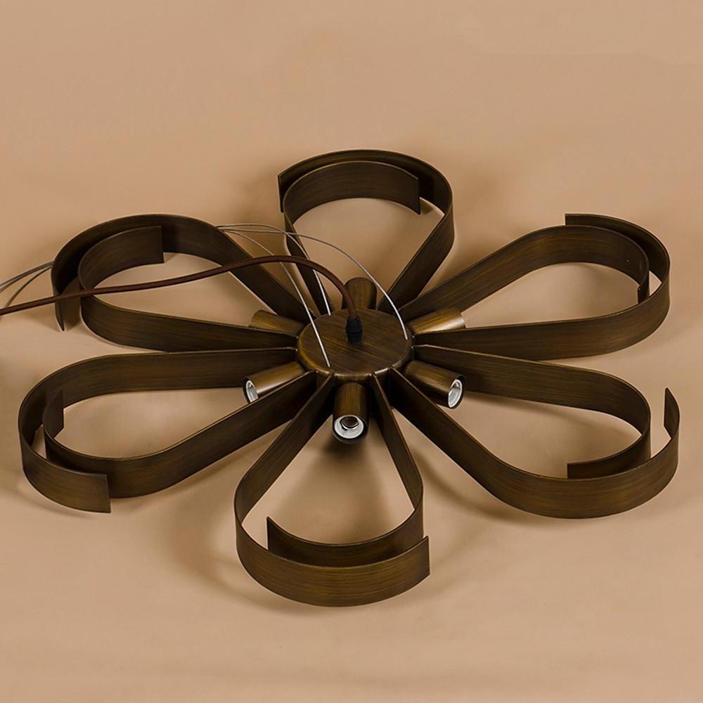 6 - light Petal - shaped LED Modern Chandeliers Pendant Light Hanging Lamp