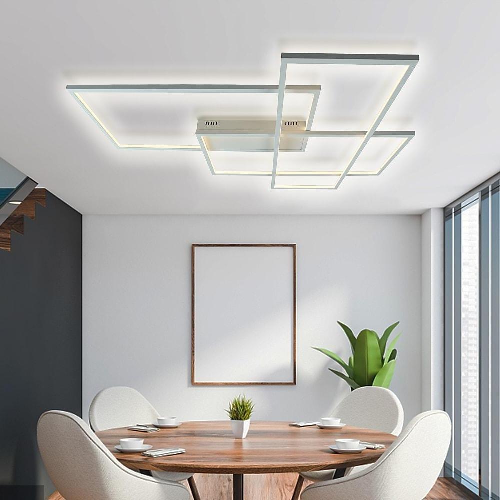 40'' LED 1-Light Wall Light Flush Mount Lights Modern Contemporary Aluminum Metal Linear Dimmable Ceiling Lights