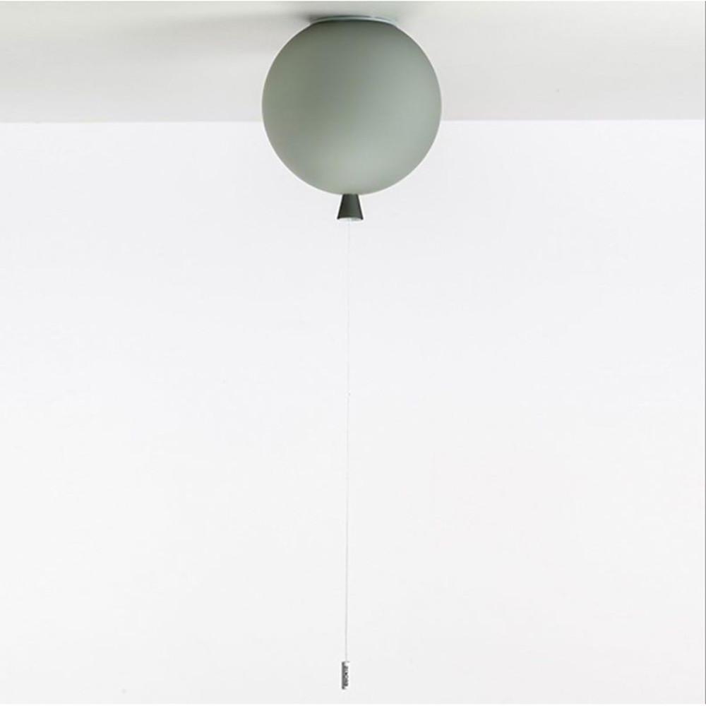 Acrylic Airballoon Shaped LED Novelty Style Flush Mount Lighting Ceiling Light