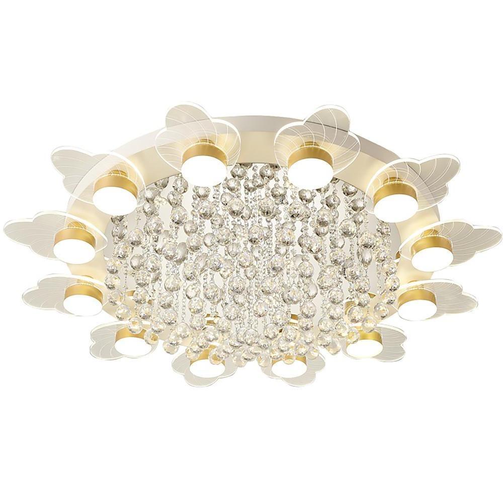 8 - light Flower Design LED Nordic Ceiling Lights Flush Mount Lighting