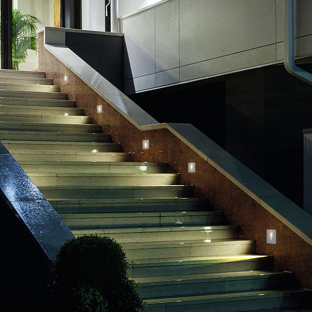 Simple Outdoor Landscape Embedded Corner Light Waterproof Dustproof Step Lights - Dazuma