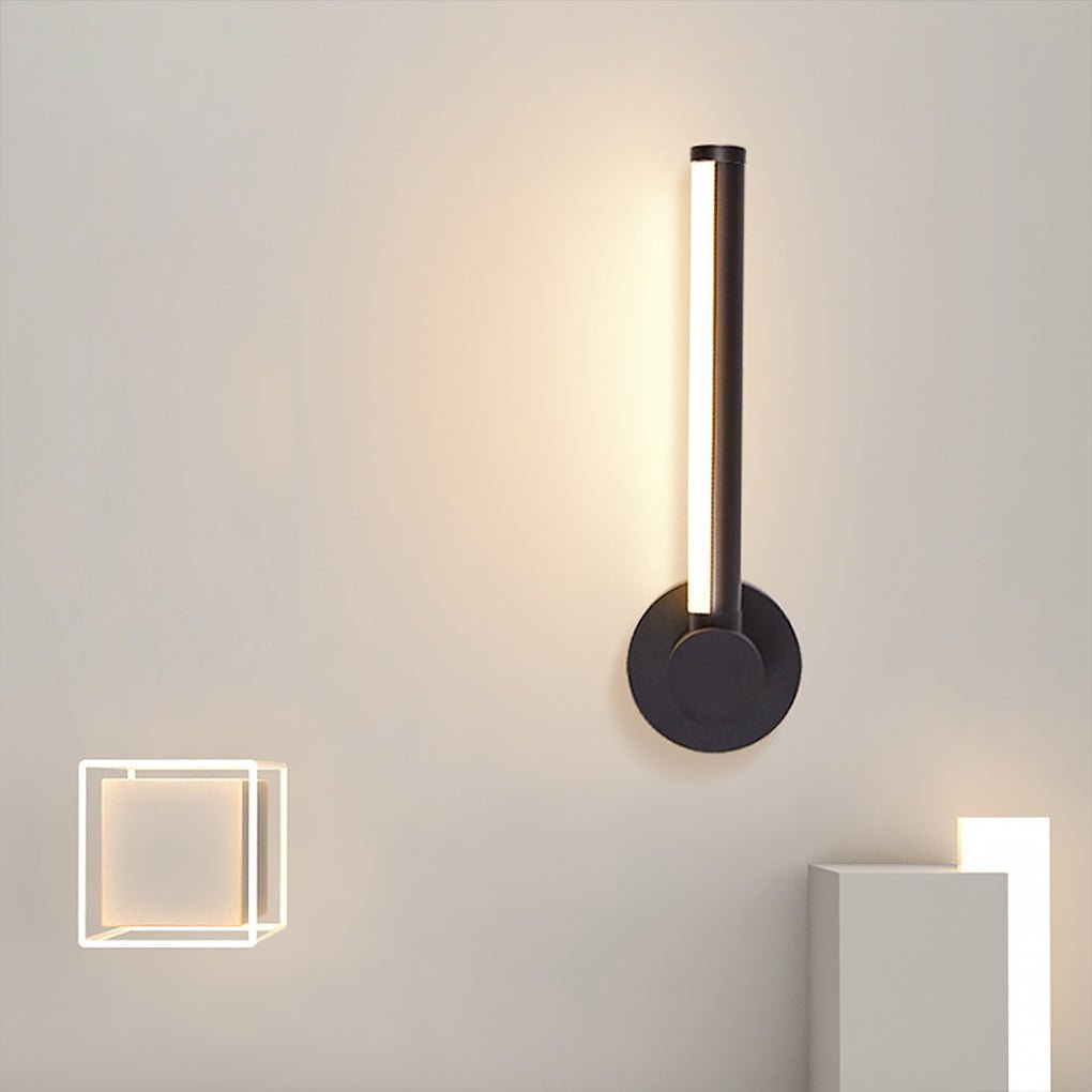 Simple Rotatable Three-color Dimming LED Wall Lamp for Living Room Background Wall - Dazuma