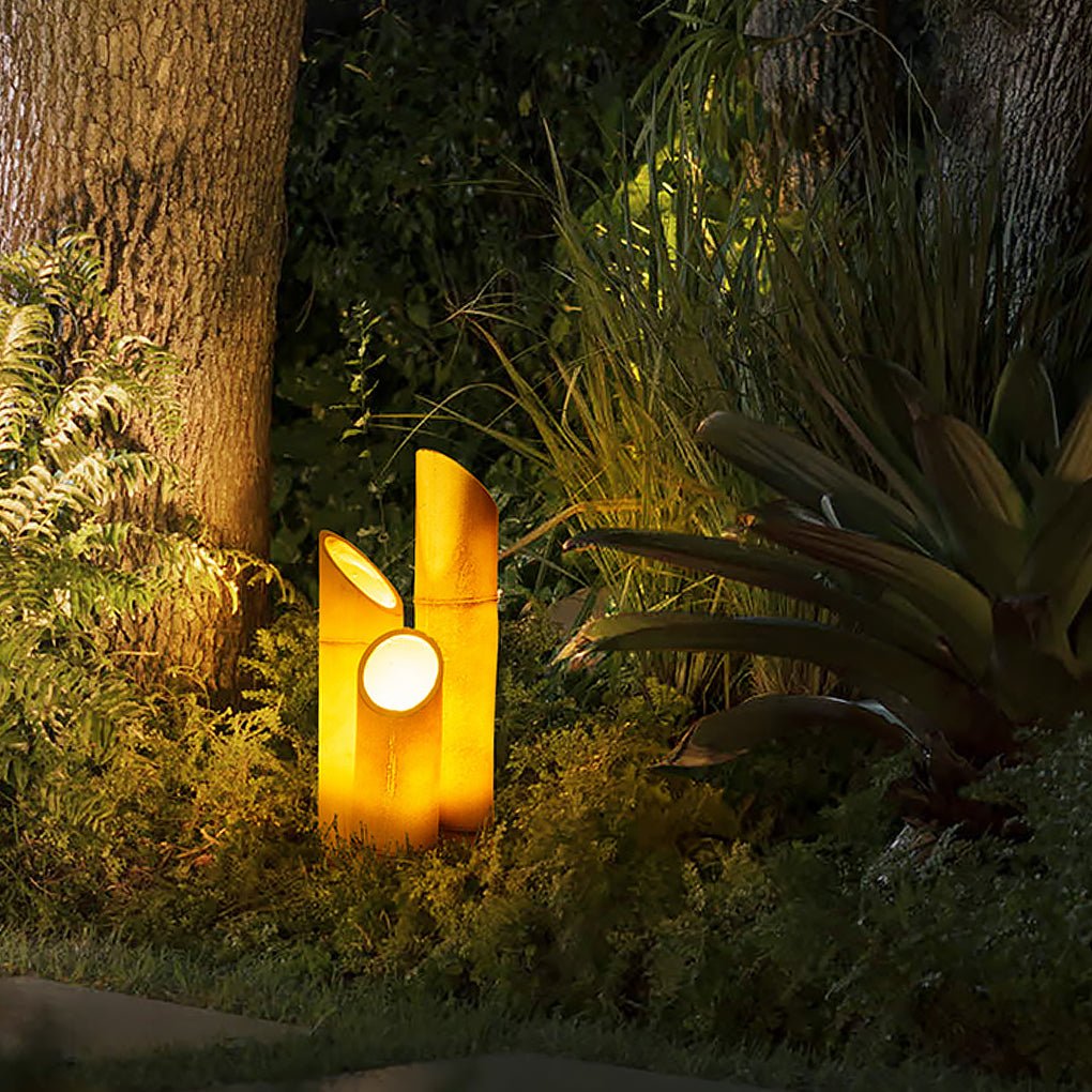 Simulation Bamboo Design Outdoor Waterproof LED Landscape Lighting Decorative Lamp - Dazuma