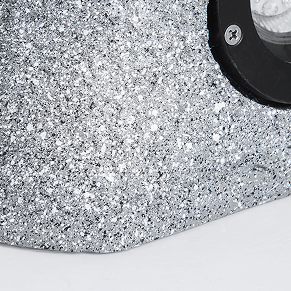 Resin Stone - Inspired Warm LED Garden Light Outdoor Illumination