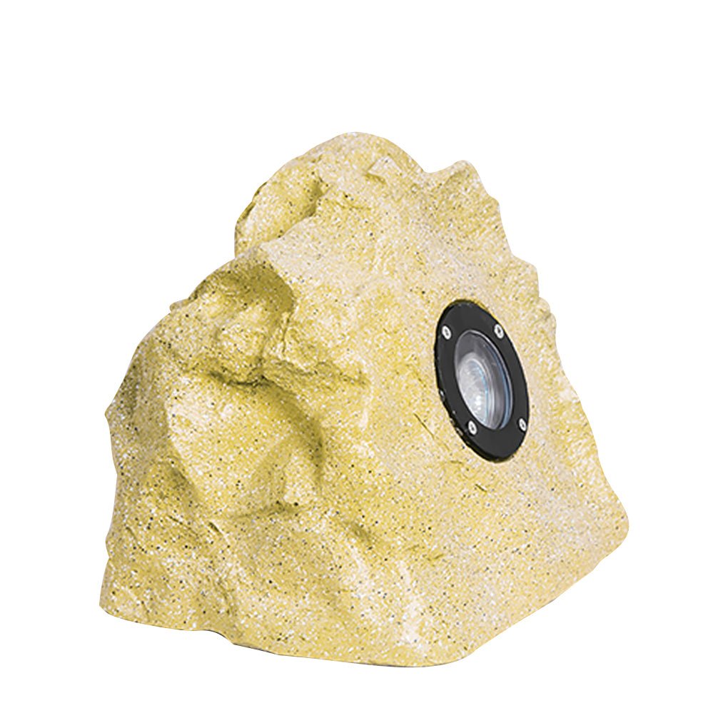 Resin Stone - Inspired Warm LED Garden Light Outdoor Illumination