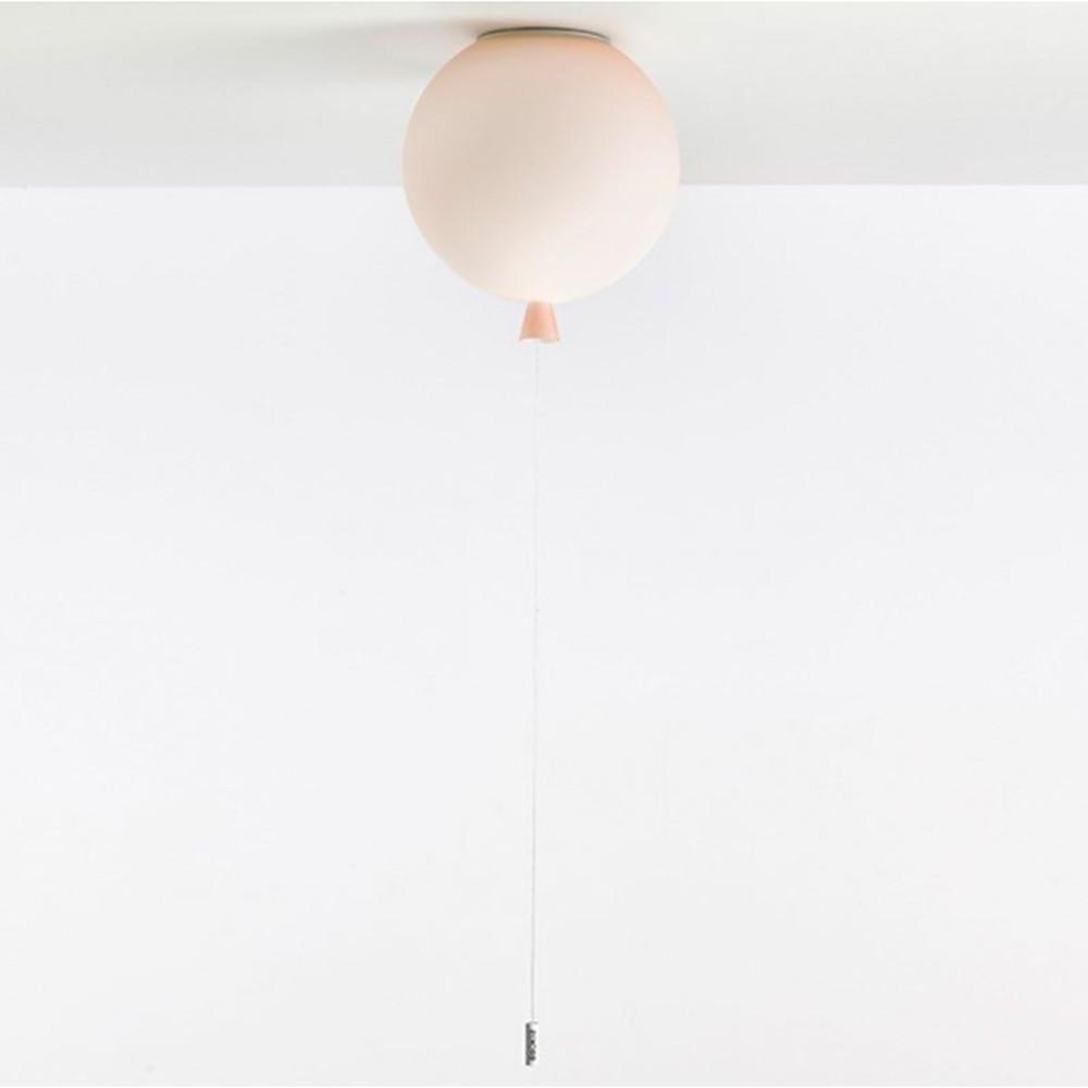 Acrylic Airballoon Shaped LED Novelty Style Flush Mount Lighting Ceiling Light