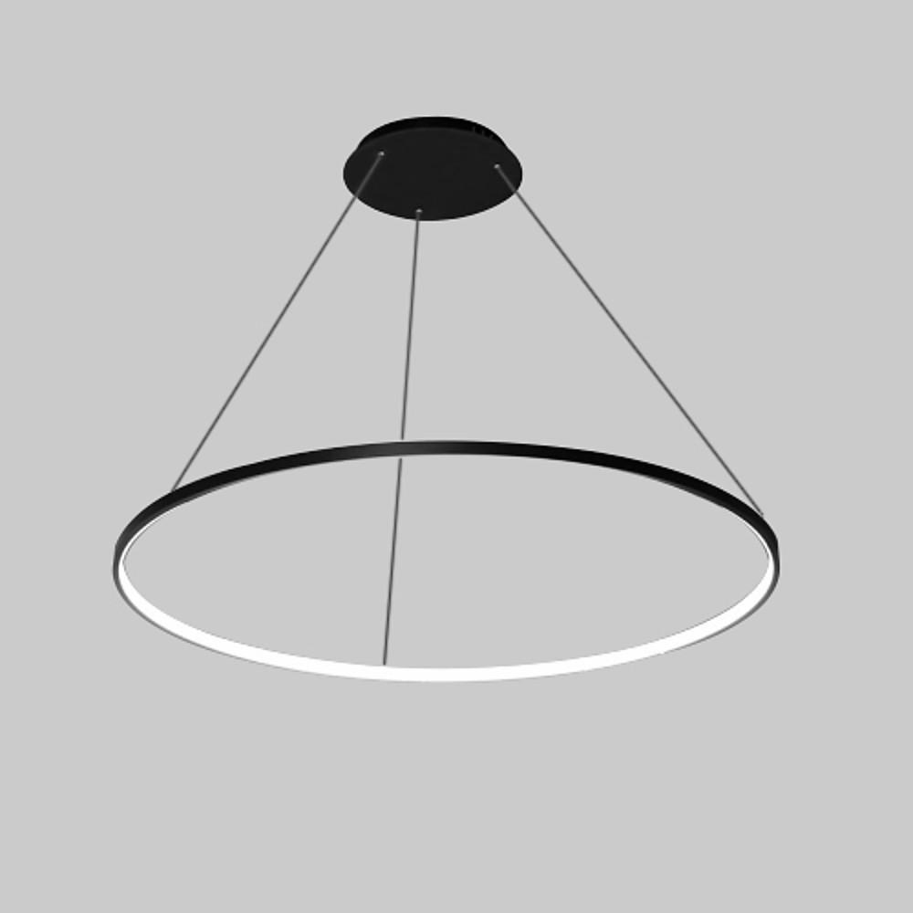 24'' LED 1-Light Modern Contemporary Metal Acrylic Circle Circle Design-dazuma