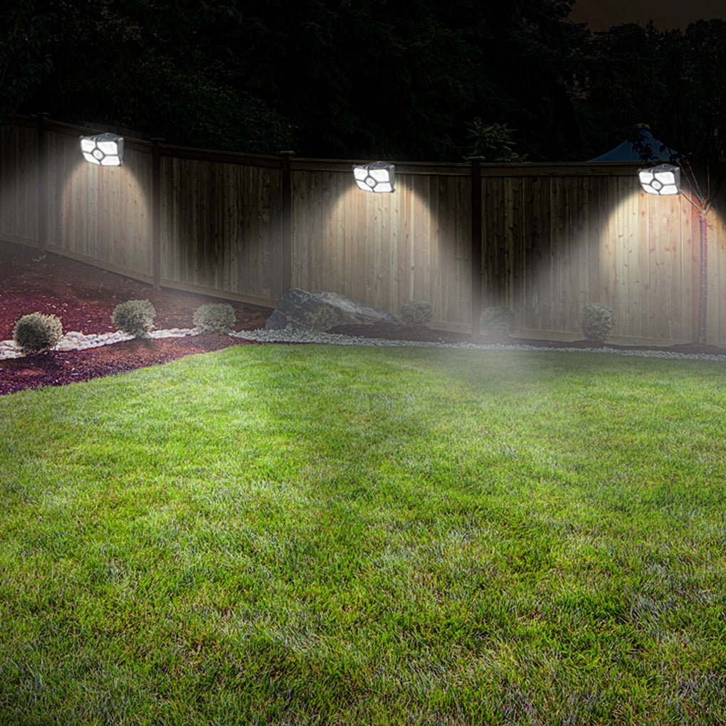 Solar Body Induction Outdoor Wall Lamp LED Garden Lights Wall Sconces Waterproof - Dazuma