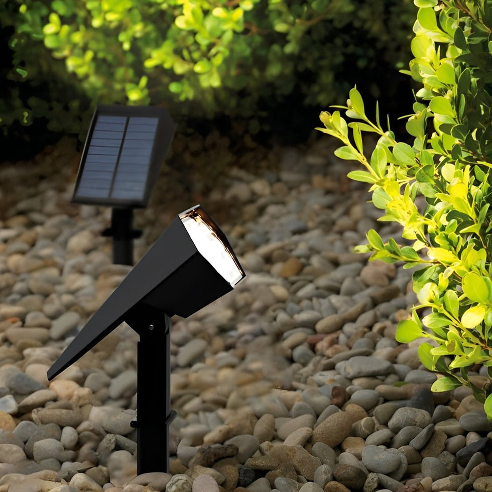 Flood Spike Light - Solar Adjustable Garden Spot – Dazuma