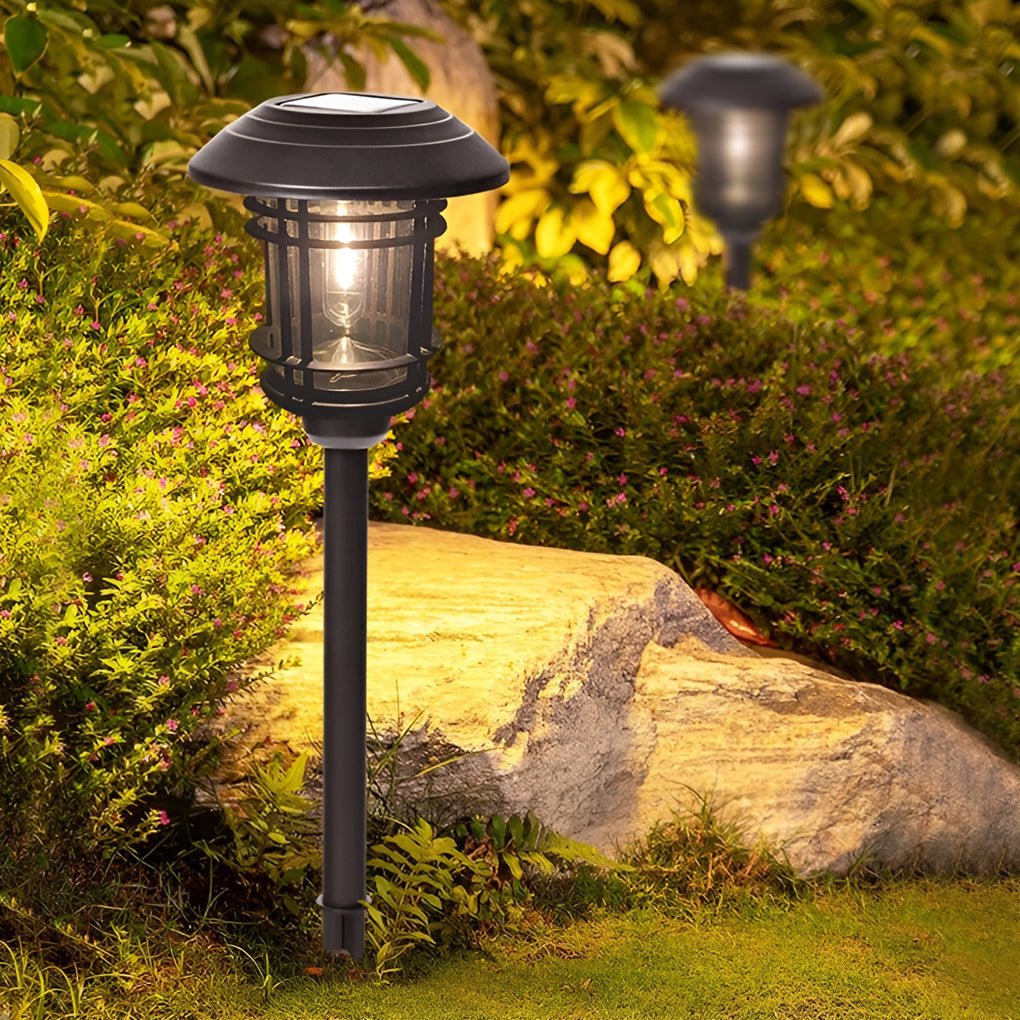Solar Outdoor Lights Garden Lights LED Post Lights Landscape Lighting Pathway Lights - Dazuma