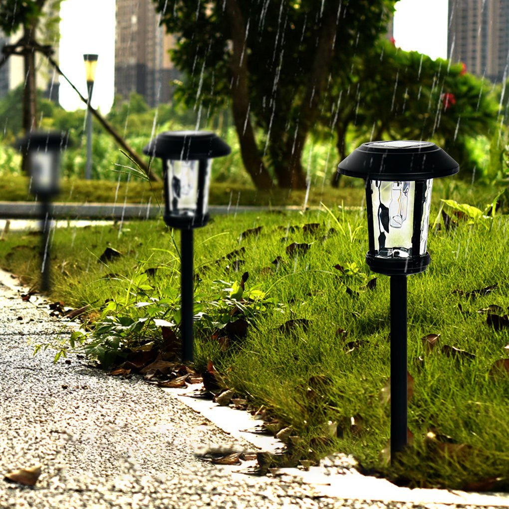 Solar Outdoor Lights LED Post Lights Garden Lights Pathway Lights Waterproof - Dazuma