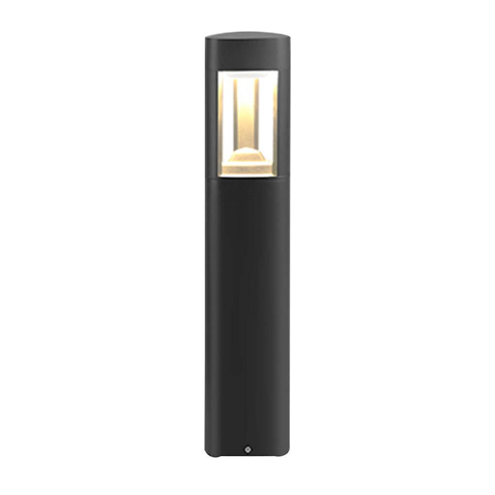 Triple - Side Emitting Solar LED Garden Bollard Lights Heart Design & Weatherproof