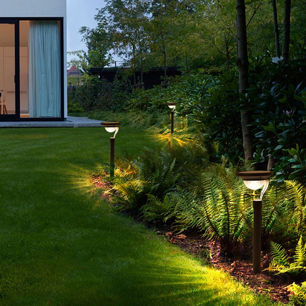 Solar Outdoor Waterproof Light Sense Design LED Landscape Lawn Lamp - Dazuma
