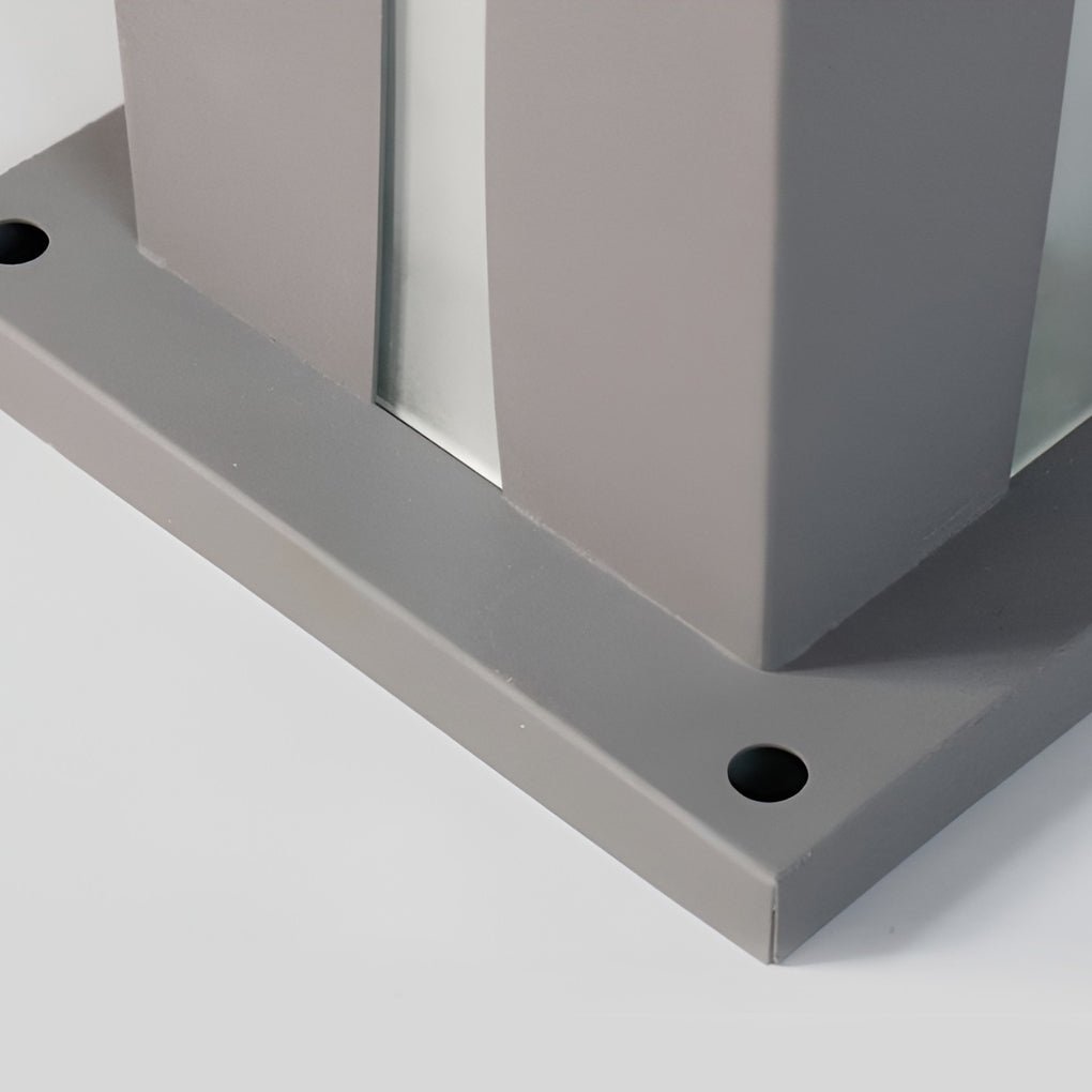 Elegant Rectangular Garden Pathway Lights Landscape LED Outdoor Illumination