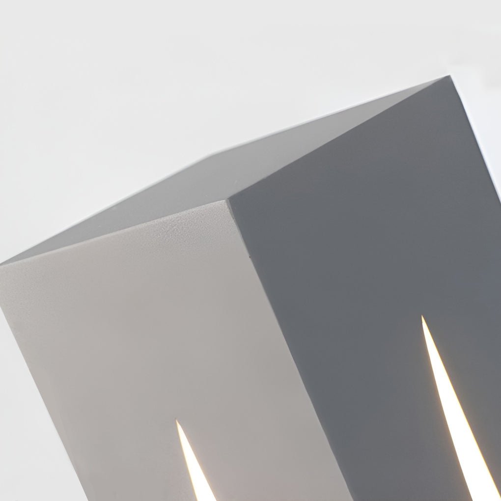 Elegant Rectangular Garden Pathway Lights Landscape LED Outdoor Illumination