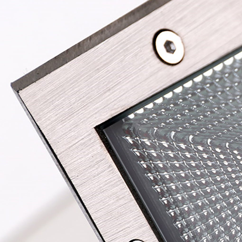 Square 90 - 260V In - Wall Recessed 4W LED Step Lights for Outdoor Stairs, Deck, and Patio