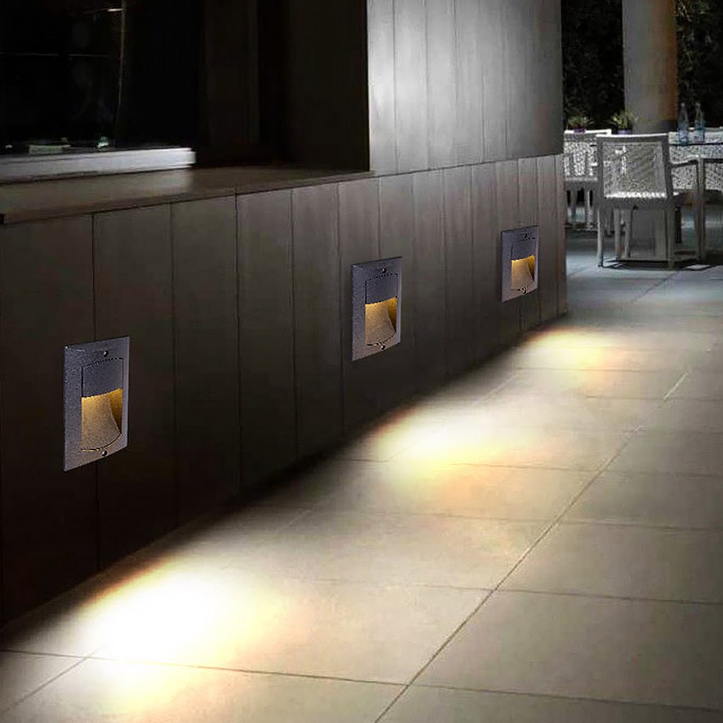 LED surface mounted step lights deliver reliable, weatherproof outdoor illumination while adding a stylish, minimalist touch to any deck.