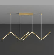 Zigzag Wave Dining Room Pendant Light Nordic Pendant Lighting