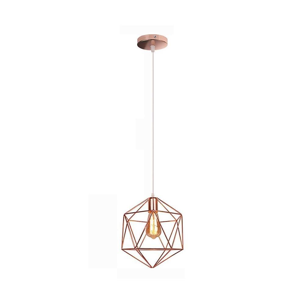 10'' LED 1-Light Single Design Pendant Light Nordic Style Modern Metal Island Lights-dazuma