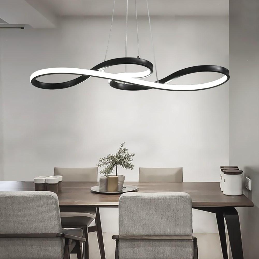 29'' LED 1-Light New Design Chandelier Modern Chic & Modern Metal Silica gel Island Sputnik Circle Design-dazuma