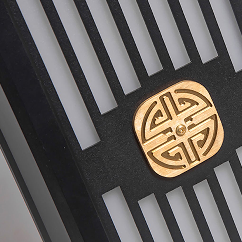 Traditional LED Post Light Retro Black Waterproof Outdoor Garden Lighting