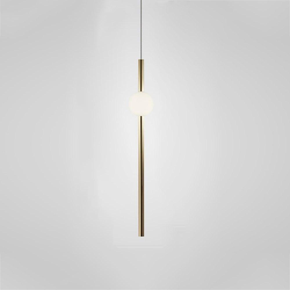 23'' LED 1-Light Single Design Chandelier Modern Artistic Metal Glass Novelty Sputnik Island Lights-dazuma