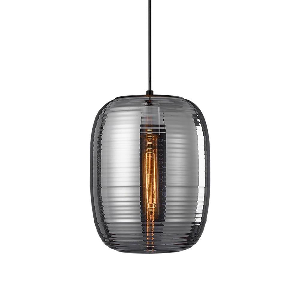 12'' LED 1-Light New Design Pendant Light Modern Lantern Glass Globe Island Lights-dazuma