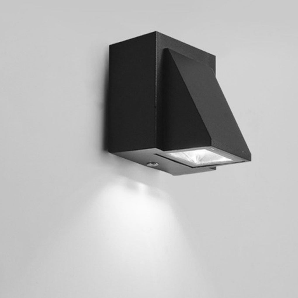 Waterproof Up & Down K - Type Black LED Outdoor Wall Lights